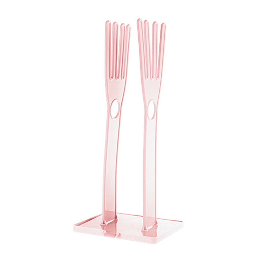 Dish Glove Rubber - ชั้นวางของอเนกประสงค์สำหรับอ่างล้างจาน ที่แขวนถุงมือยางและผ้าเช็ดจาน ประหยัดพื้นที่ จัดระเบียบด้านข้าง