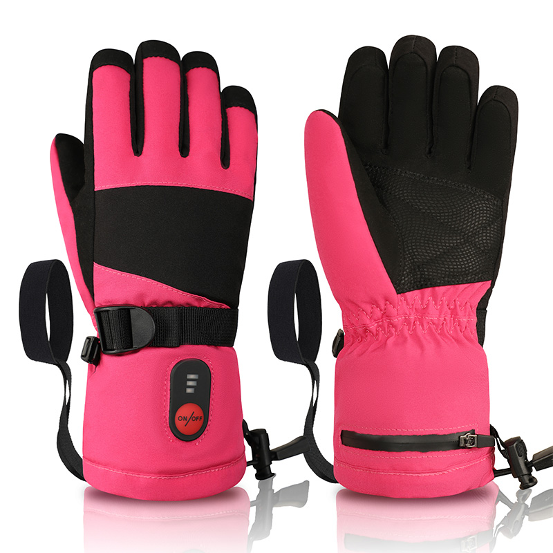 Ski Glove Waterproof - ถุงมือทำความร้อนสำหรับเด็ก รุ่นปี 2026 ถุงมือกันน้ำ ทำความร้อนได้ 7.4V
