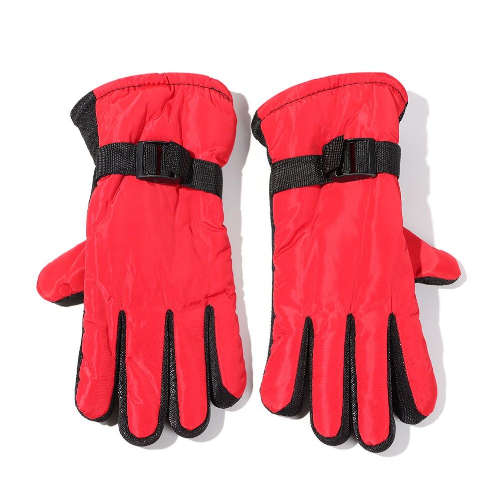 Ski Glove Waterproof - ถุงมือสกีกันลมแฟชั่นใหม่ กันน้ำ กันลื่น ถุงมือเด็ก ถุงมือหนา อุ่น