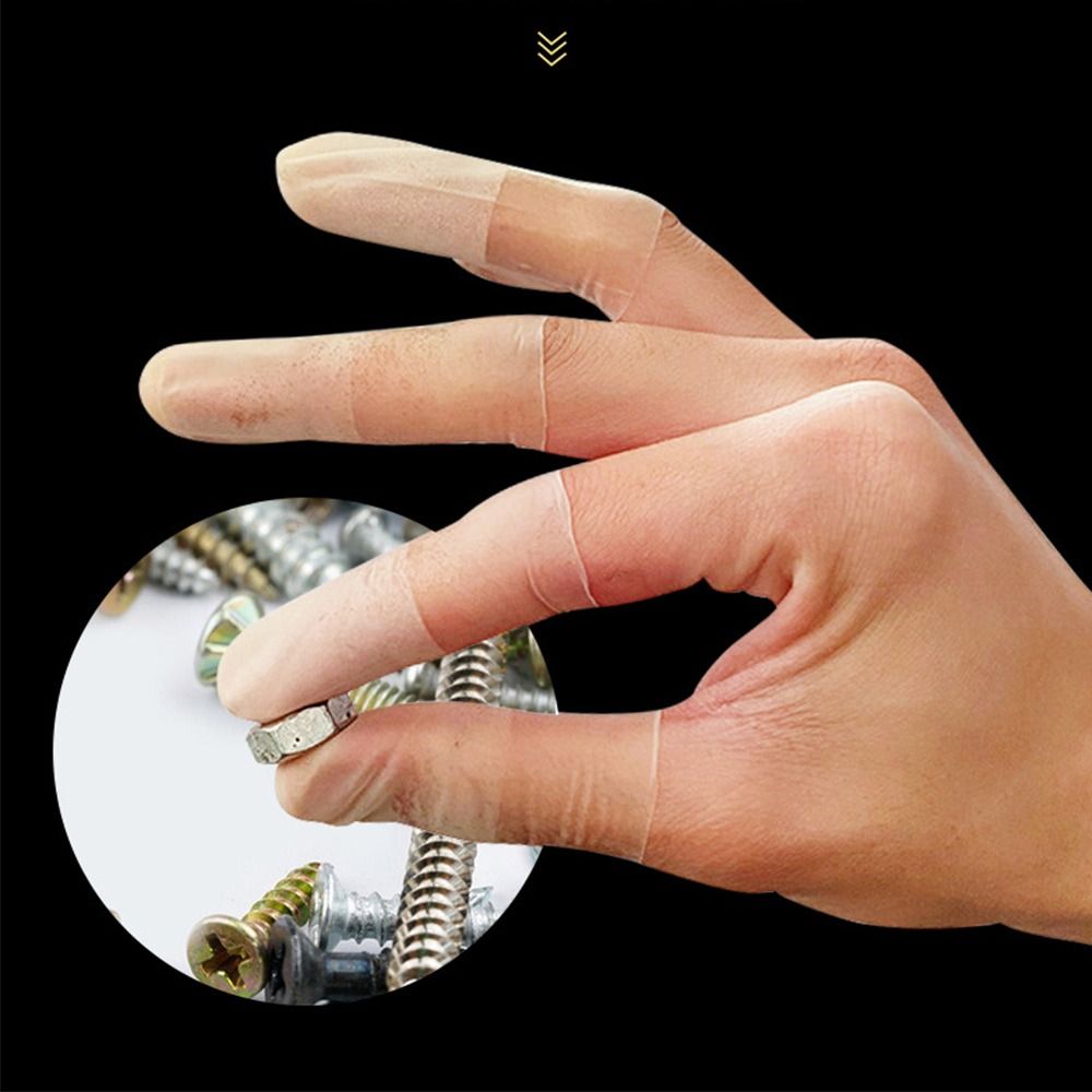 ปลอกนิ้วลาเท็กซ์แบบใช้แล้วทิ้ง - Latex Disposable Glove บทวิจารณ์และราคา