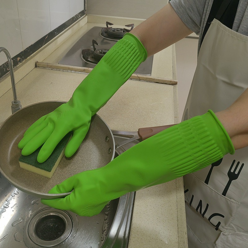 ถุงมือซิลิโคนสำหรับล้างจาน 1 ค - Dish Glove Rubber บทวิจารณ์และราคา