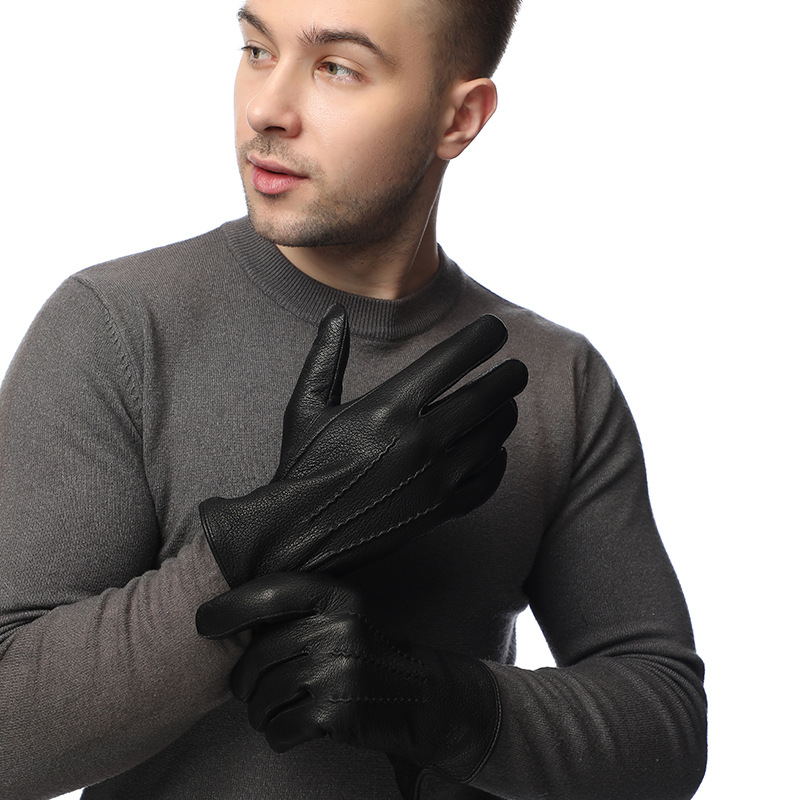 ถุงมือสำหรับผู้ชาย ทำจากหนังเท - Wool Glove Lined บทวิจารณ์และราคา
