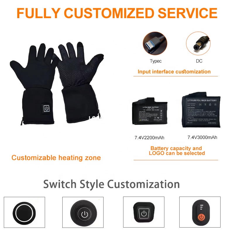 ถุงมือสกีกันน้ำอุ่นสำหรับฤดูหน - Ski Glove Waterproof บทวิจารณ์และราคา