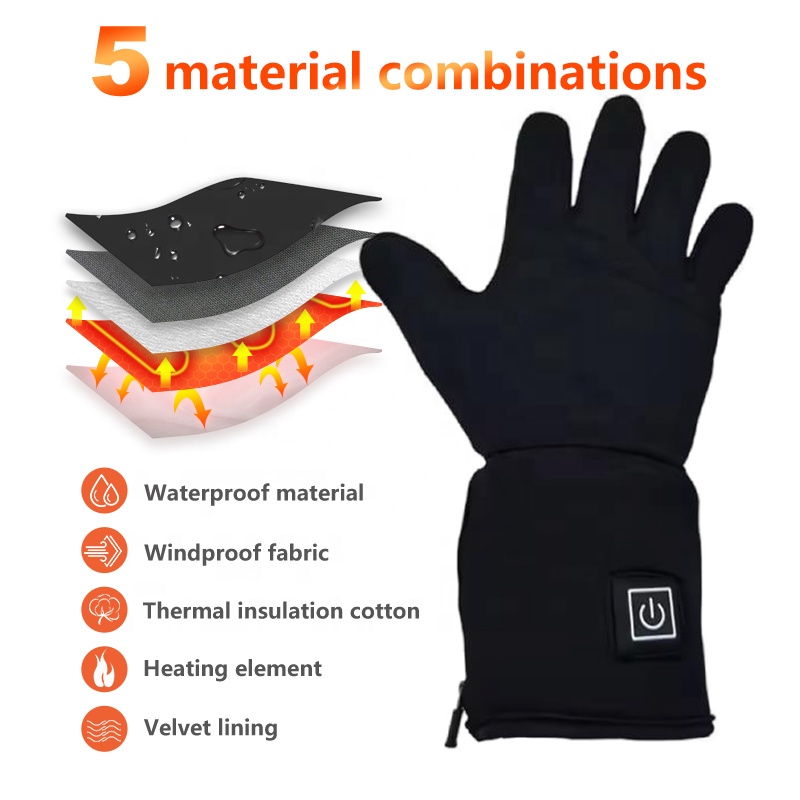 ถุงมือสกีกันน้ำอุ่นสำหรับฤดูหน - Ski Glove Waterproof บทวิจารณ์และราคา
