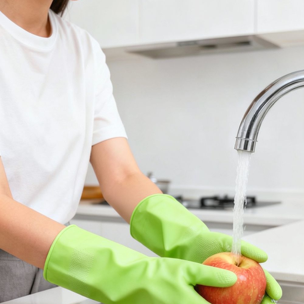 ถุงมือยางไนไตรล์สำหรับใช้ในครั - Dish Glove Rubber บทวิจารณ์และราคา
