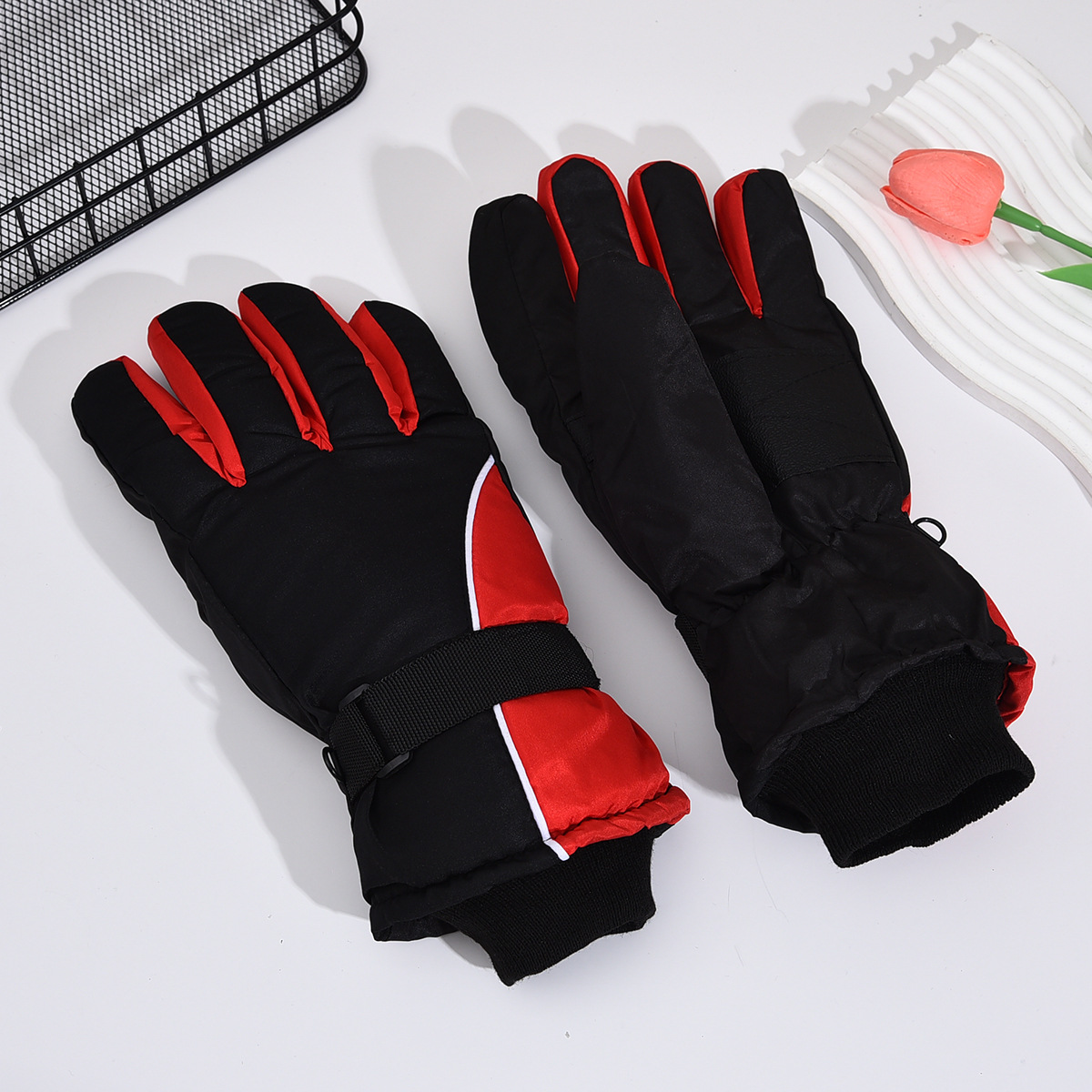 ถุงมือสกีกันลมแฟชั่น ถุงมือกัน - Ski Glove Waterproof บทวิจารณ์และราคา