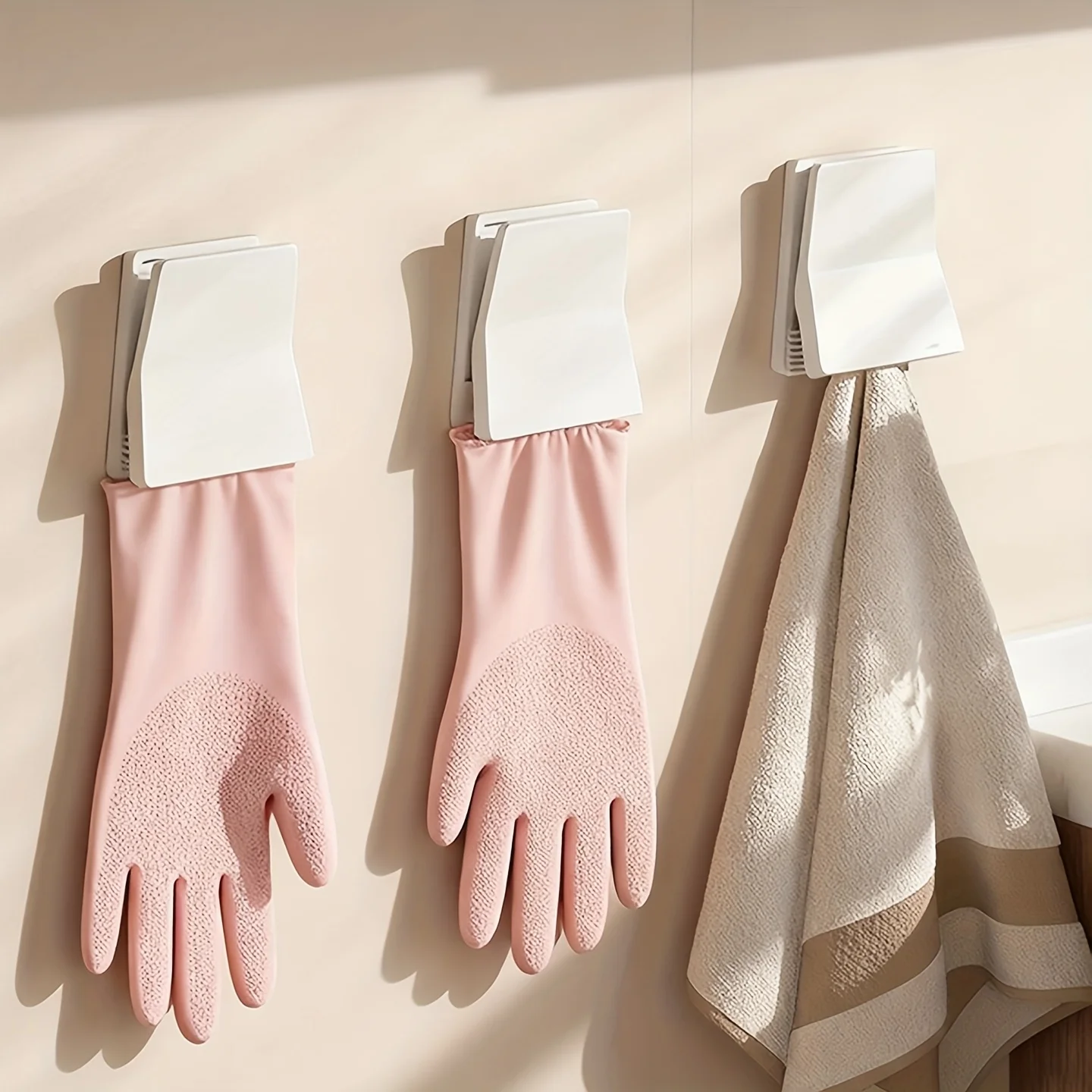ที่แขวนถุงมือยางในครัว ตะขอแขว - Dish Glove Rubber บทวิจารณ์และราคา